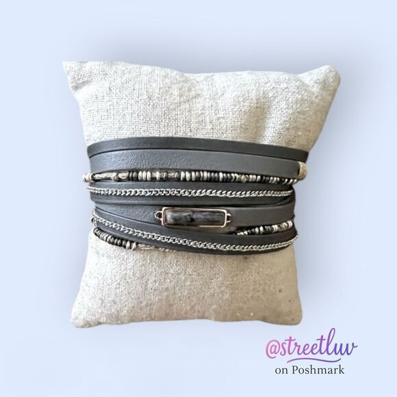 Stella & Dot Yves Wrap Bracelet - Picture 2 of 6